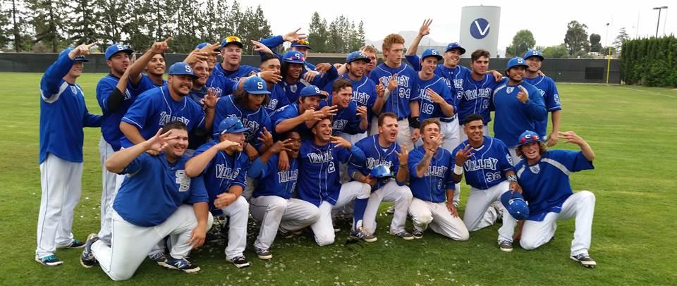 SBVC Baseball wins 15th Foothill Conference crown on walk off hit in the 12th