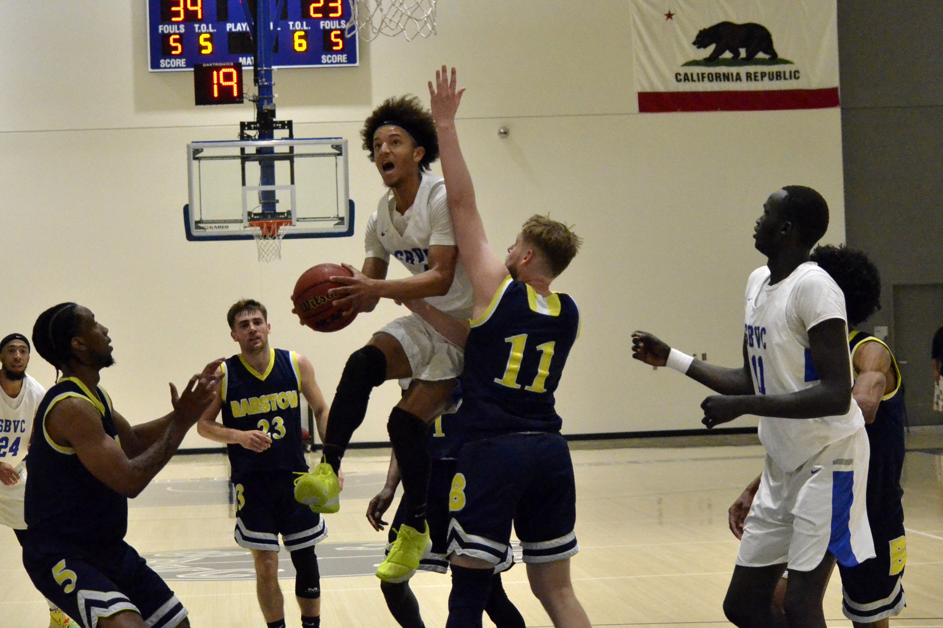 SBVC Uses Big First Half to Beat Barstow