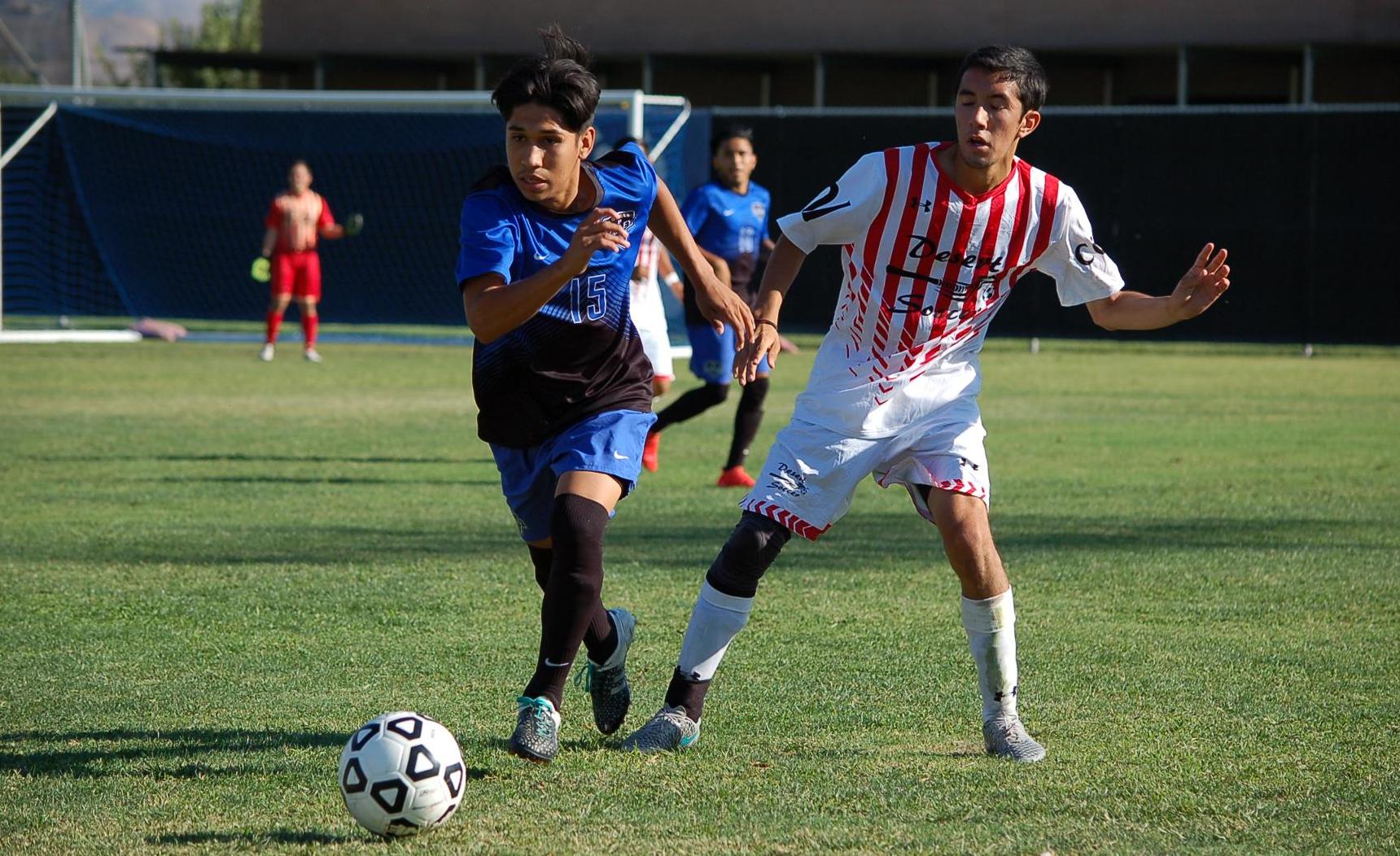 SBVC Men&rsquo;s Soccer breaks out of home game funk, dispatches the Roadrunners, 2-1