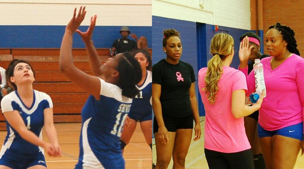 SBVC Women&rsquo;s Volleyball pushes past SBVC Alumni, 3-0